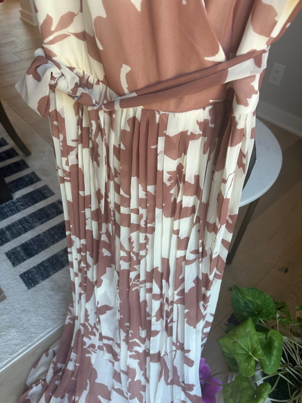 Baltic Born Blush Floral Wrap Maxi Dress - Picture 4 of 5
